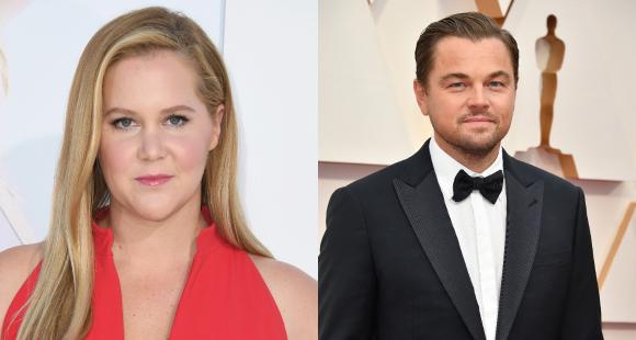 Amy Schumer shares how Leonardo DiCaprio reacted to her joke on his much younger romances at the Oscars