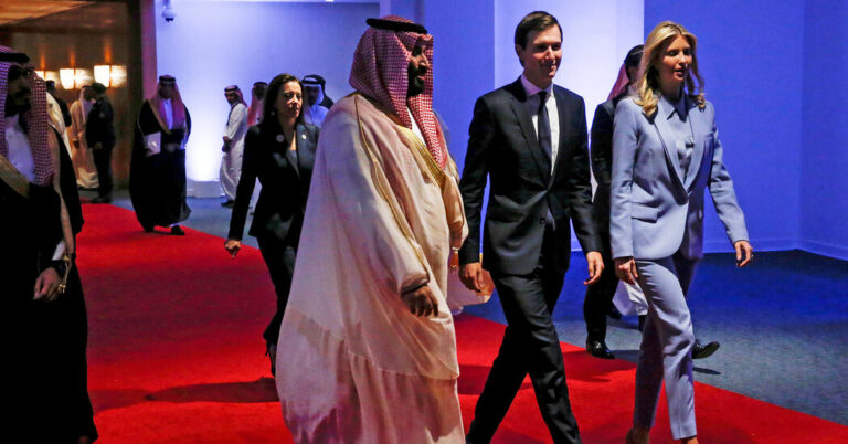 Before Giving Billions to Jared Kushner, Saudi Investment Fund Had Big Doubts