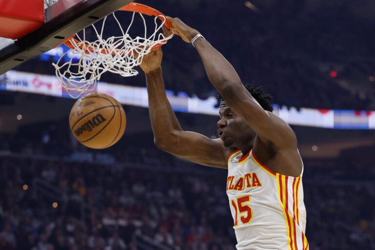 Clint Capela Suffers Knee Injury in Hawks Victory Over the Cavs