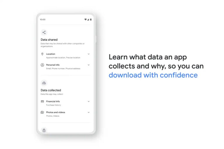 Google Play to Start Showing Data Safety Section With Apple’s App Store-Like Privacy Labels From Wednesday