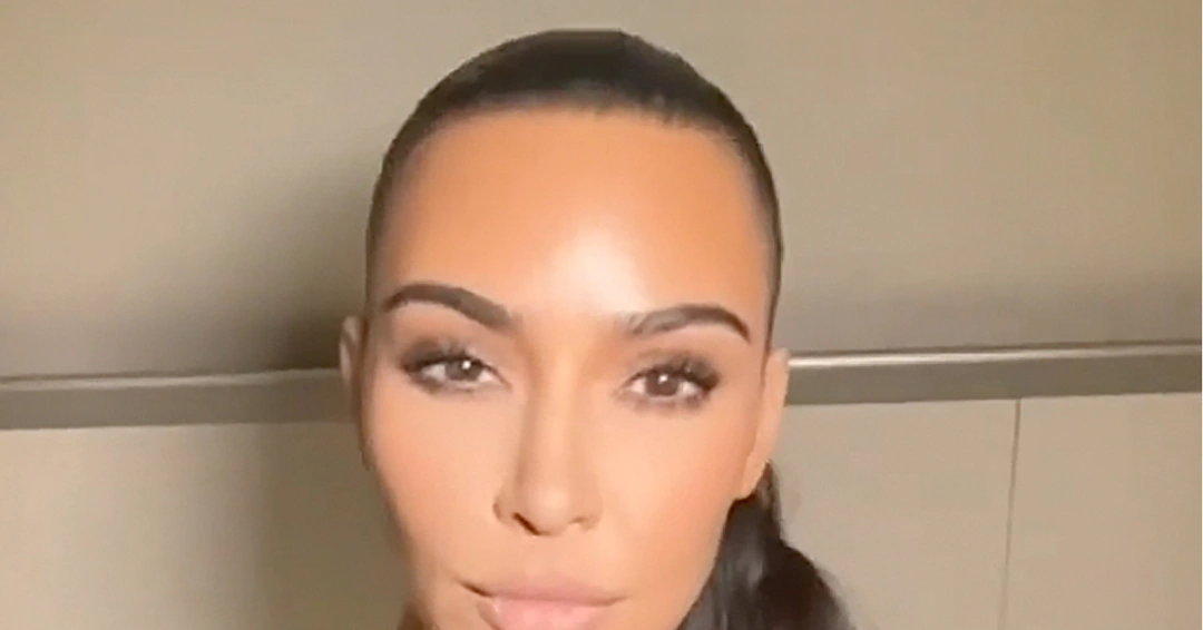 Kim Kardashian’s First Video on Her Solo TikTok Page Is Very On-Brand