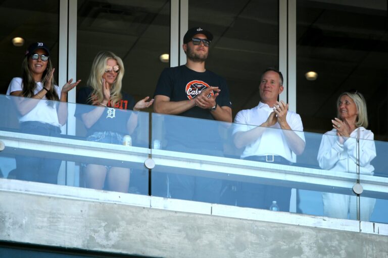 Matthew Stafford returned to Detroit to see Miguel Cabrera’s 3,000th hit