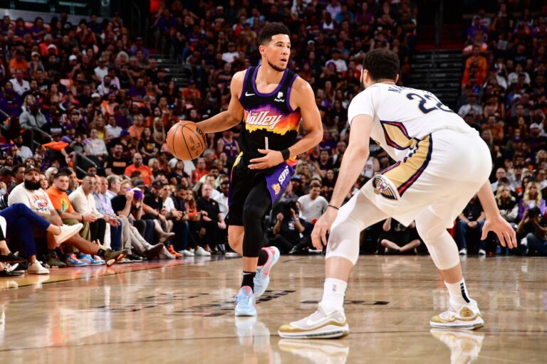 REPORT: Devin Booker ‘Unlikely’ to Play Games 3 and 4 Due to Injury