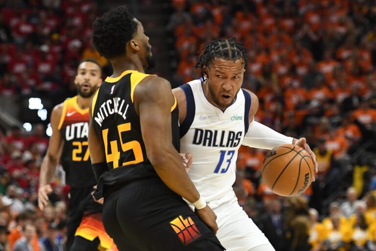 Shorthanded Mavericks Continue To Roll, Sealing Game 3 Road Victory Against Jazz