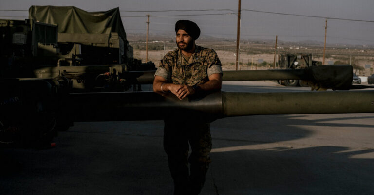 Sikhs Sue Marine Corps Over Restrictions on Beards