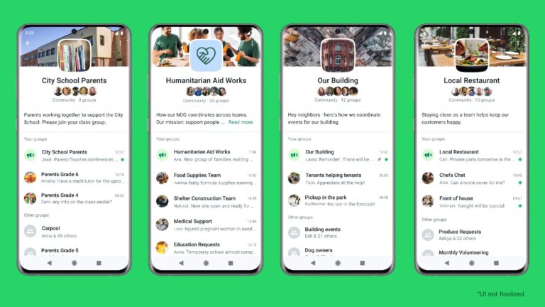 WhatsApp Communities Announced to Enhance Group Conversation Experience