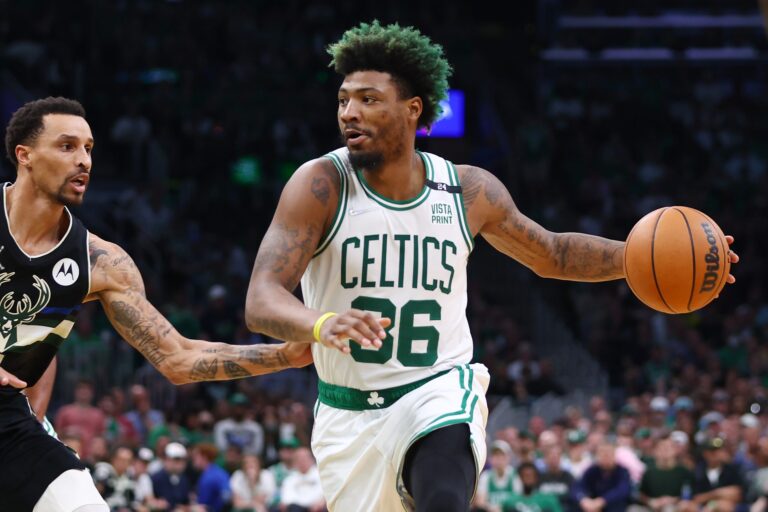 Celtics Announce Marcus Smart Is Questionable for Game 1 Against Heat