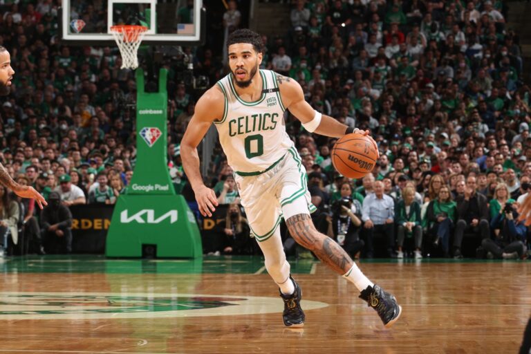 Jayson Tatum Leads Boston to 102-82 Win and Tie ECF Series At 2-2