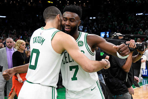 Jayson Tatum on Jaylen Brown’s rough night: “We in this together”