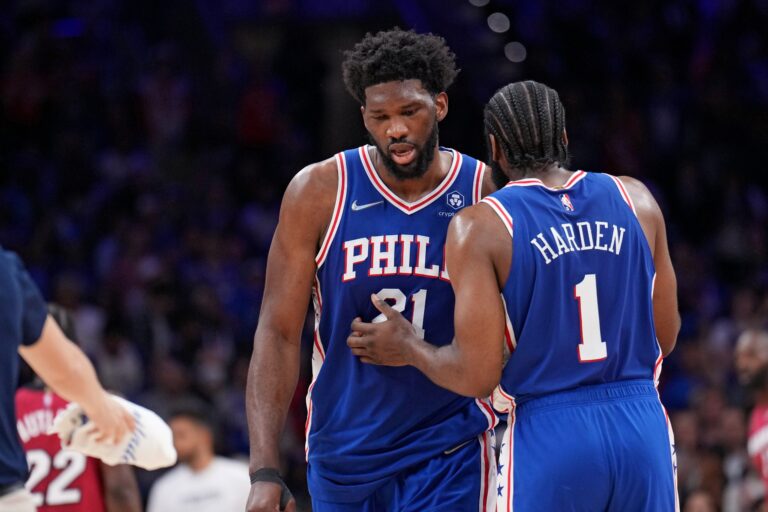 Joel Embiid On Playing With James Harden: ‘He’s More of a Playmaker’