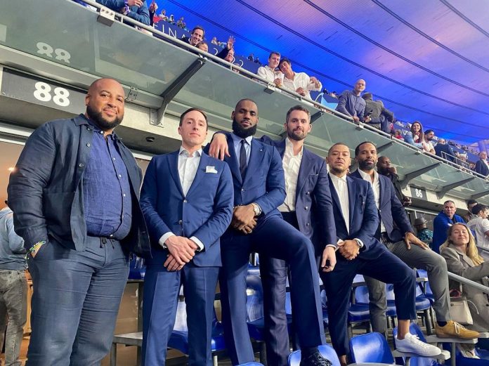 LeBron James, Kevin Love attend UEFA Champions League Final between Real Madrid and Liverpool