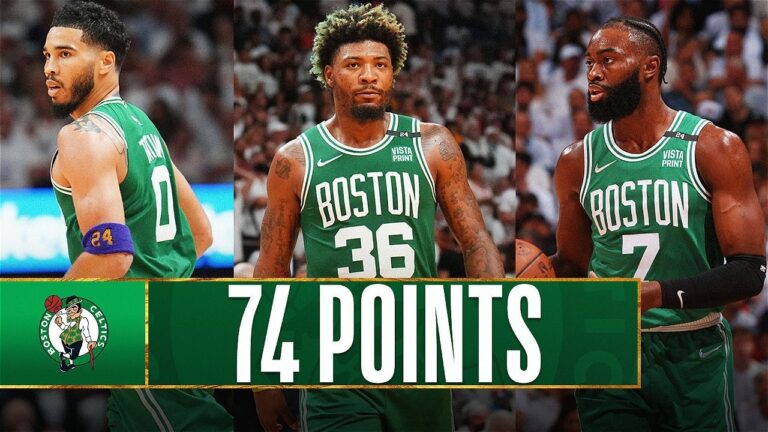 Marcus Smart on facing Warriors in NBA Finals: “We’re up for the challenge”