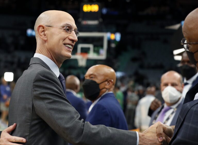 NBA Announces Adam Silver Will Miss Game 5 Due to Virus Protocols