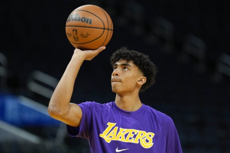 Lakers rookie Max Christie confident on improving three-point shooting