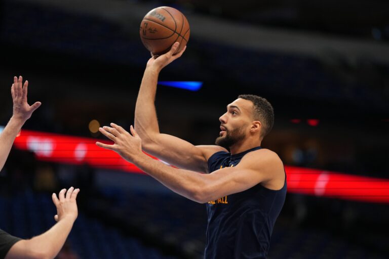 Rudy Gobert On His Fit With D’Angelo Russell and Anthony Edwards