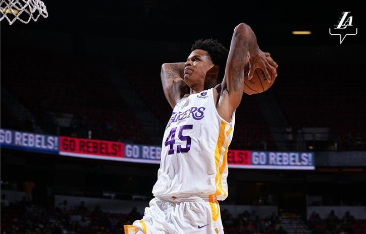 Shareef O’Neal reacts to his Summer League spell with Lakers