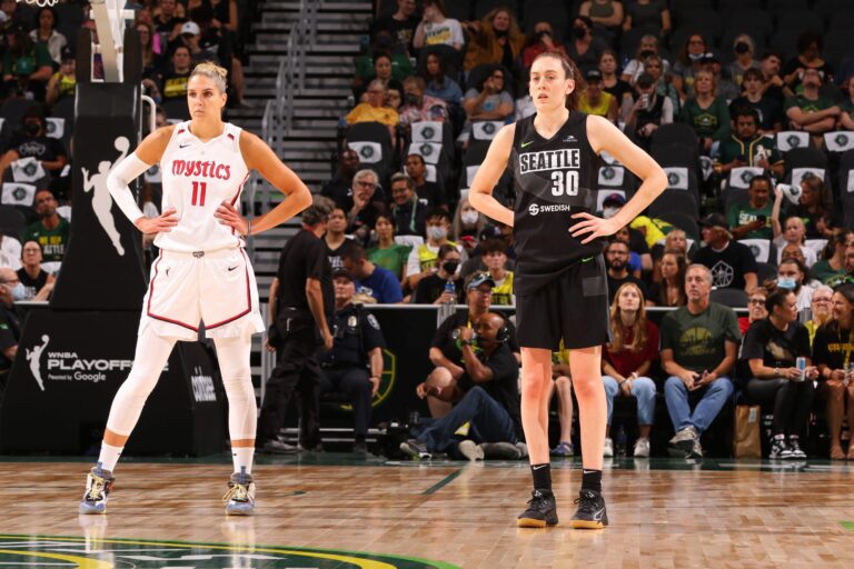 Elena Delle Donne and Breanna Stewart Start the Playoffs With a Bang