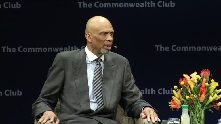 Kareem Abdul-Jabbar reacts to the passing of Bill Russell