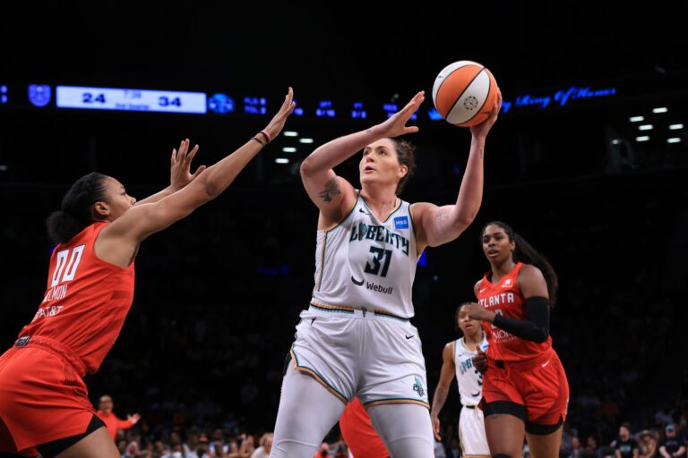 Stefanie Dolson Reflects on the Liberty’s First Playoff Game At Barclays