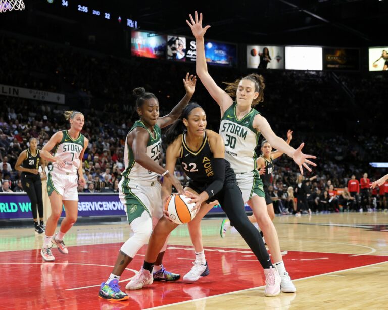 A’ja Wilson Outduels Breanna Stewart and Leads Aces to Game 2 Win