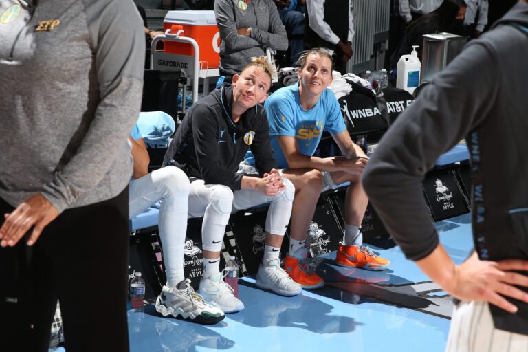 Allie Quigley and Courtney Vandersloot Contemplating Basketball Future