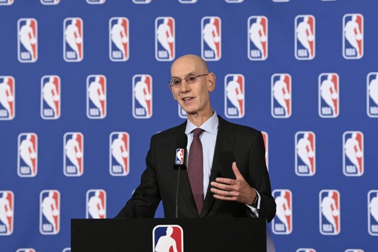 NBA Commissioner Adam Silver Offers An Update On Free Agent Tampering Investigations