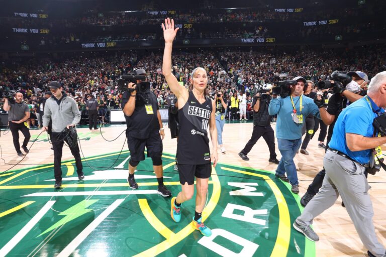 Sue Bird Officially Hangs It Up After Game 4 Loss to the Aces