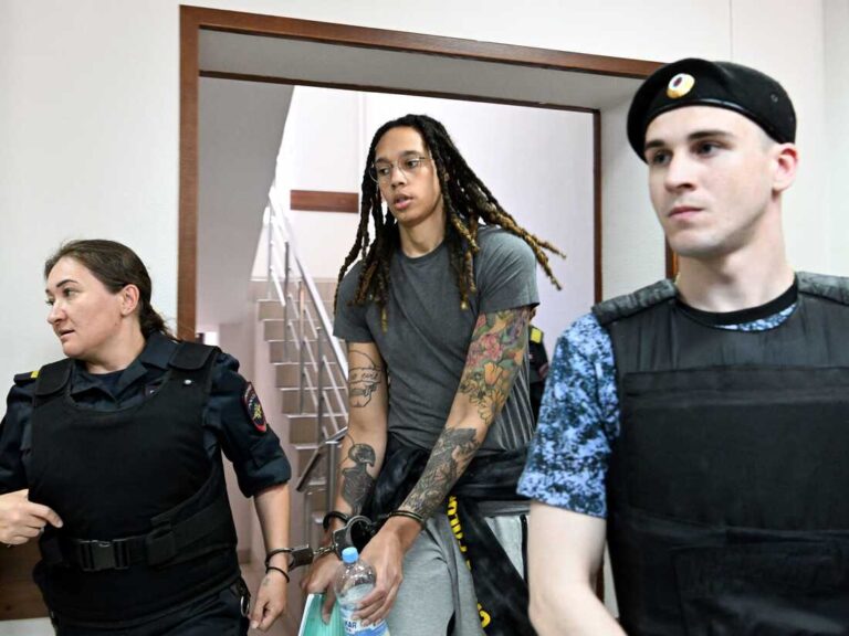 Supporters say Brittney Griner is facing harsh conditions in a Russian prison