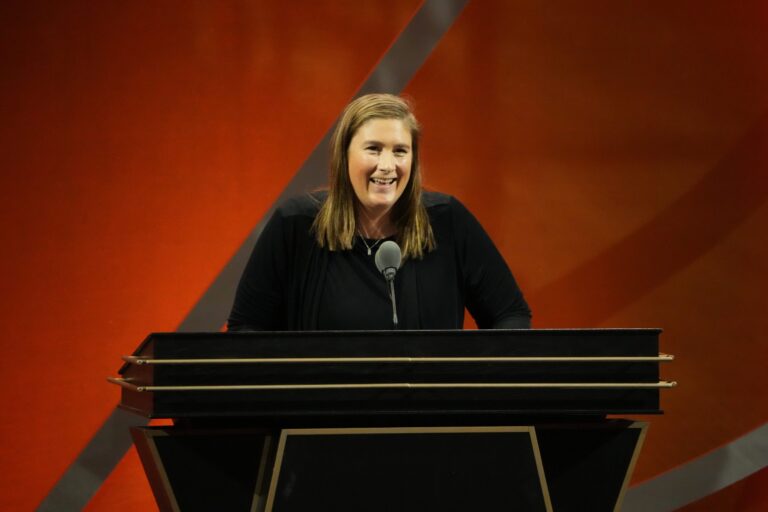 WNBA Legend Lindsay Whalen Honored at Naismith Hall of Fame