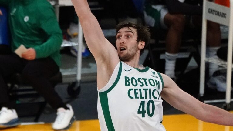 Celtics’ Luke Kornet on his long distance block contest against threes: ‘I’ve been told it works’