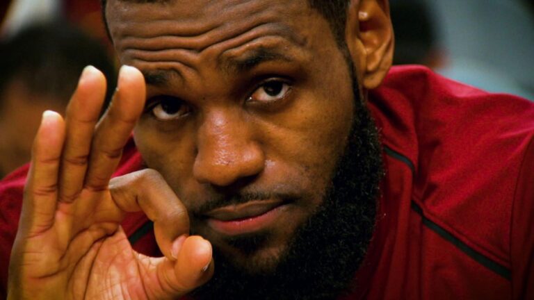 LeBron James will play today