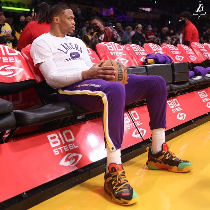 Russell Westbrook on a tear in first bench role since rookie year in Lakers defeat vs T-Wolves