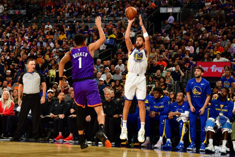 Suns and Warriors Downplay Devin Booker and Klay Thompson Altercation
