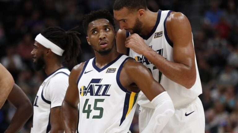 Rudy Gobert on facing Donovan Mitchell for the first time since getting traded from Jazz