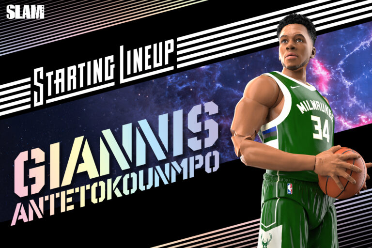 Starting Lineup Captures Giannis Antetokounmpo’s Glory with Action Figure