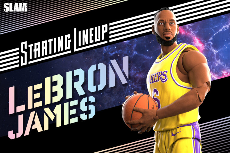 Starting Lineup Captures LeBron James’ Legacy with NBA Action Figure