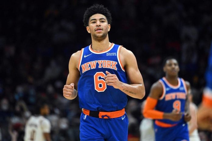 Knicks’ Quentin Grimes is questionable for Game 4 vs Cavs
