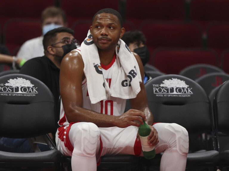 WATCH: Eric Gordon airs cryptic response about Rockets’ improvement this season