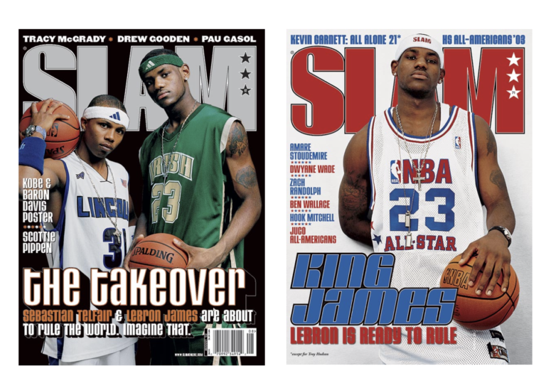 A Look Back at LeBron James’ Iconic SLAM Covers Over the Years