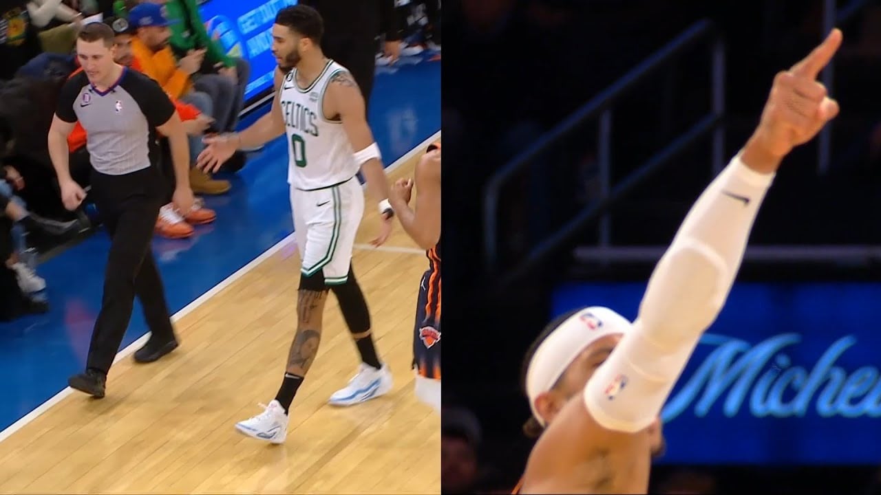 Jayson Tatum reveals what he told refs that got him ejected