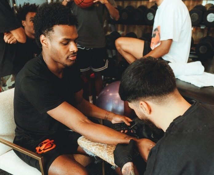 LaVar Ball has advice for Bronny James