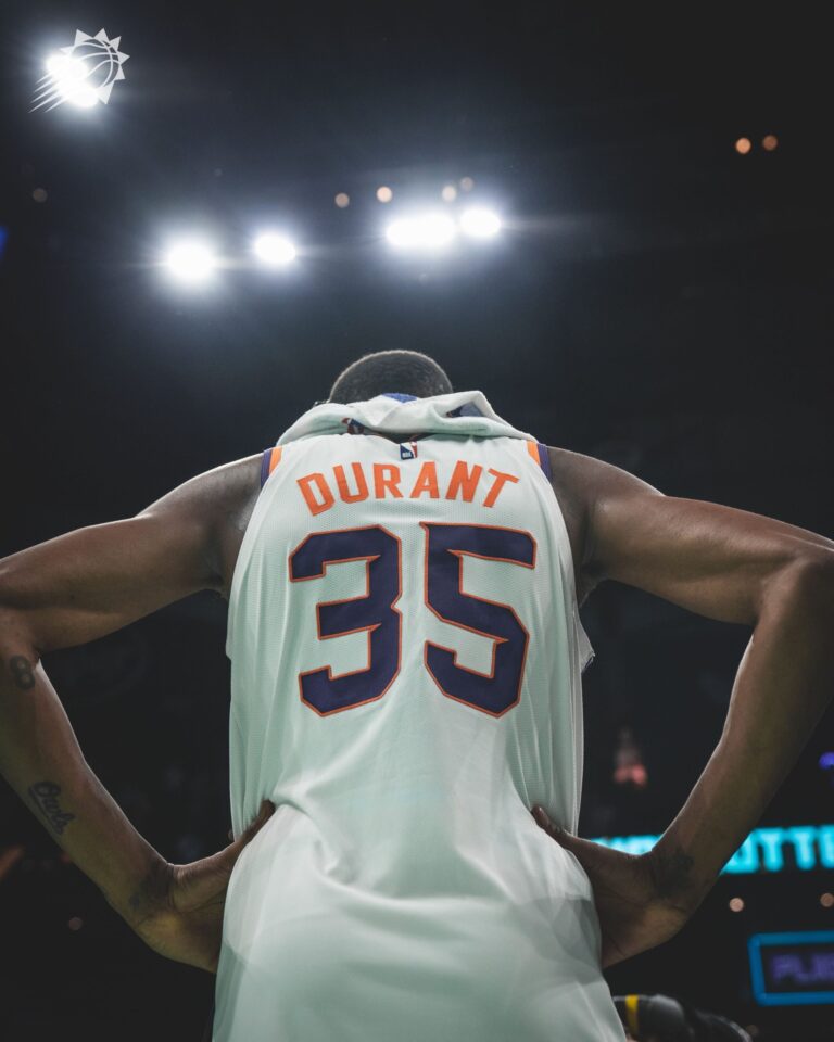‘Nervous’ Kevin Durant acknowledges pressure upon completing official debut as a Phoenix Sun