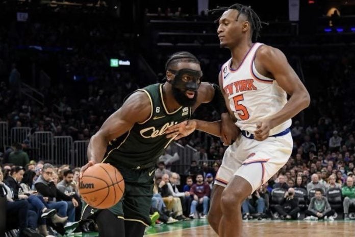 Kendrick Perkins: Jaylen Brown is giving me all signs that he wants out of Boston