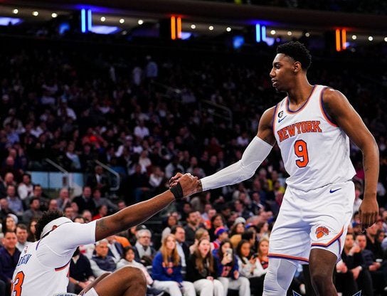 RJ Barrett credits Knicks fans for the team’s success