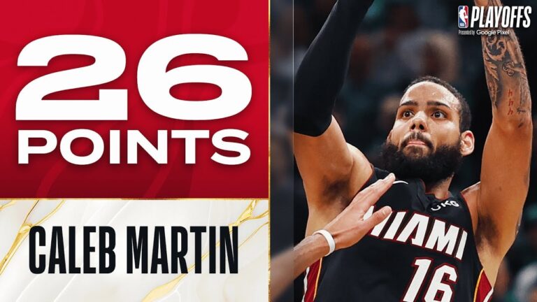 Caleb Martin reflects on remarkable journey as Heat advance to NBA Finals