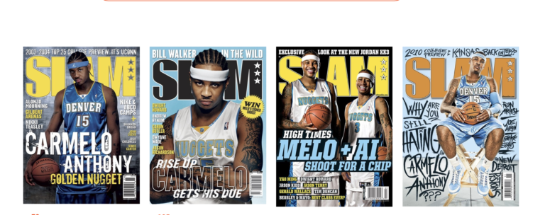 Here’s a Look Back at Carmelo Anthony’s Iconic SLAM Covers and More