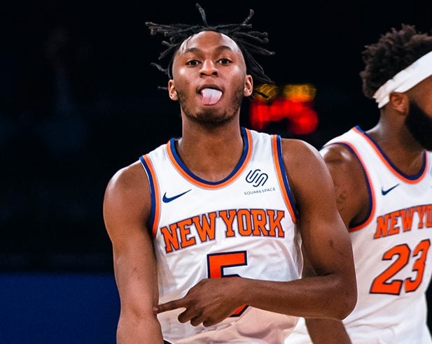 Knicks to check Immanuel Quickley after ankle sprain exit in Game 3 loss vs Heat