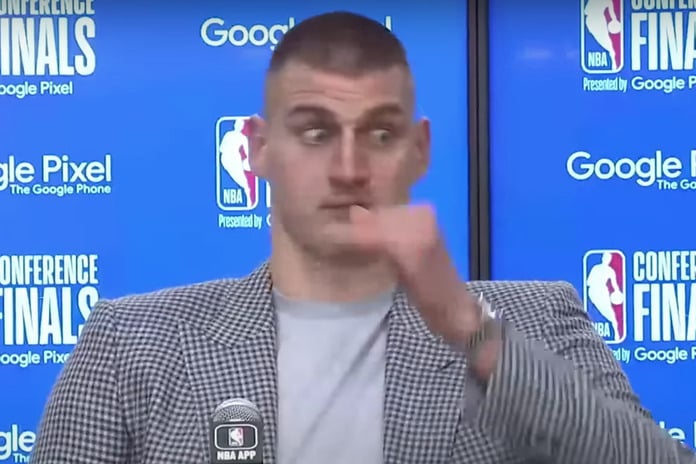 Nikola Jokic after question about KCP: “I answered this question 17 times”