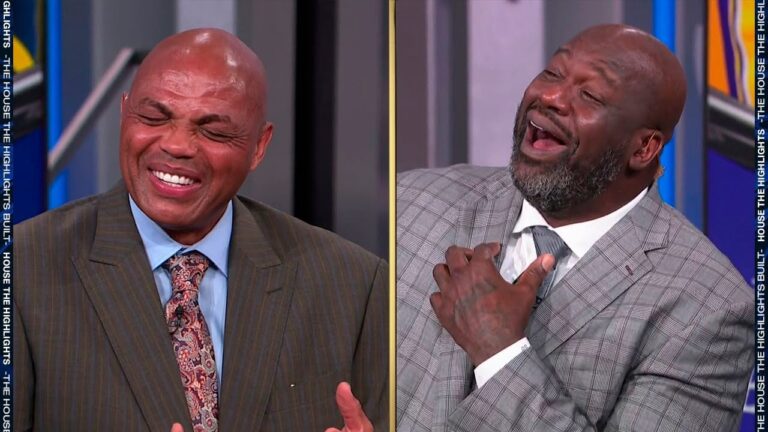 Shaq and Chuck can’t stop laughing at Anthony Davis leaving Game 5 in wheelchair