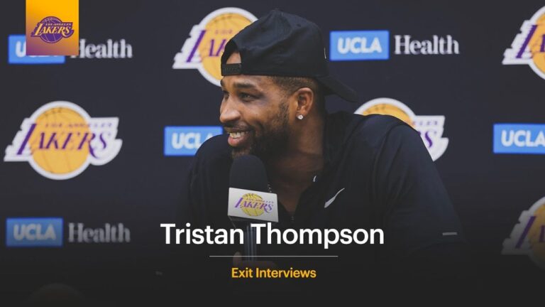 Tristan Thompson expresses desire to continue with Lakers, embraces team role